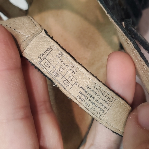 Josef Seibel Women Ruth 03 Comfort Leather Strap Sandals Heels shoes sz 9 - Picture 12 of 13